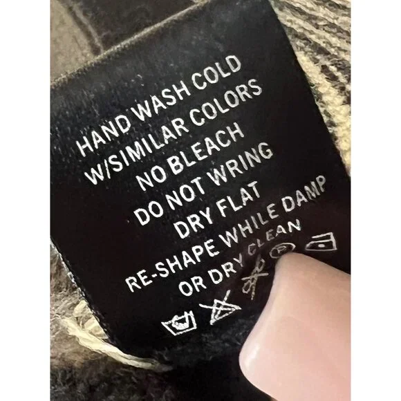 Love Stitch Long Geometric Striped Open Front Waterfall Cardigan Duster - Picture 15 of 16